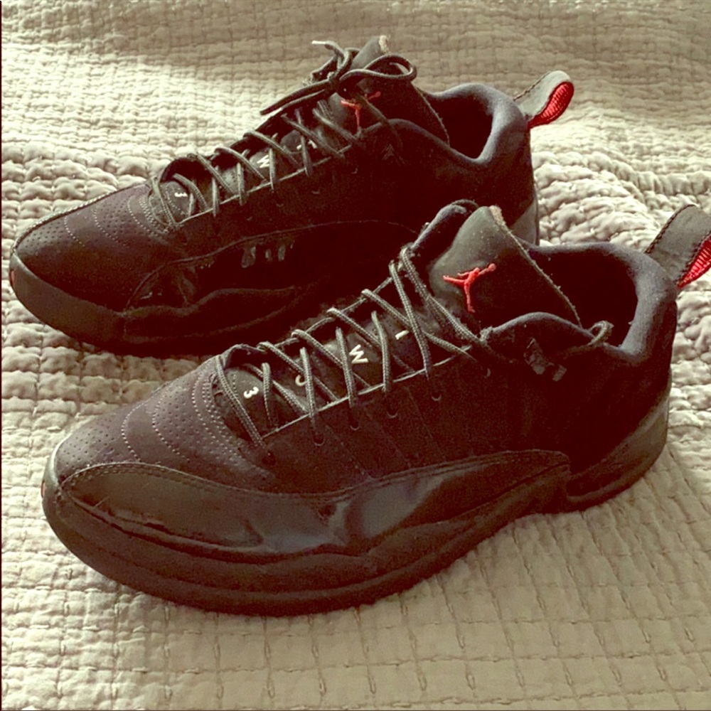 Jordan 12 retro black patent